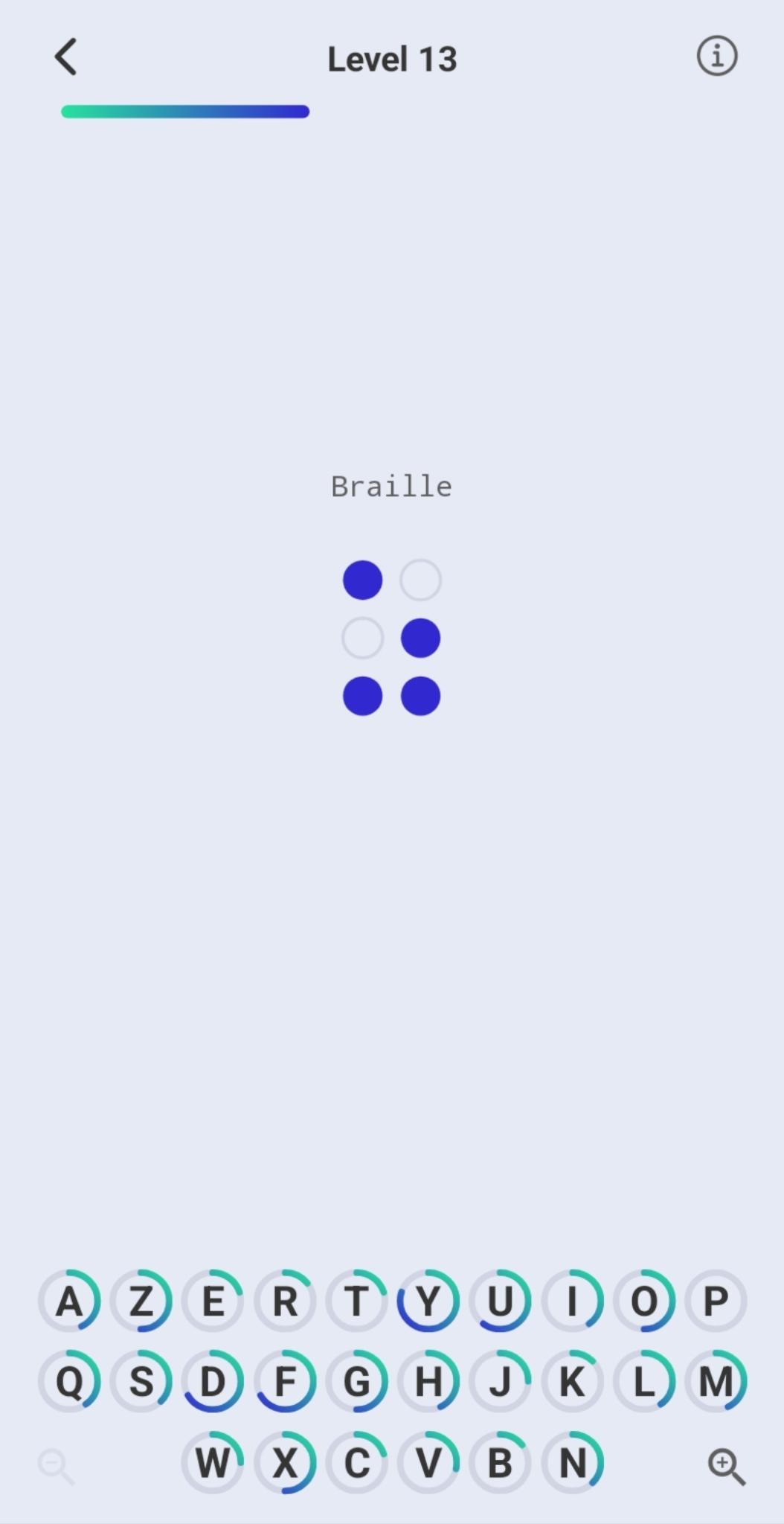Learning Braille